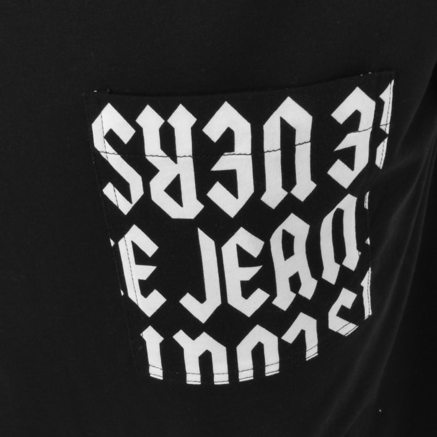 Versace Jeans Couture Goth Monogram T Shirt Black | Mainline